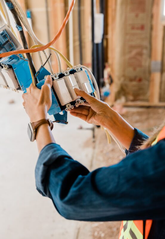 chantier &eacute;lectrique s&eacute;curit&eacute;